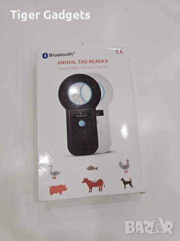 Smoostart Bluetooth Microchip Scanner – скенер за микрочипове на домашни любимци с Bluetooth и памет, снимка 9 - Други стоки за животни - 54466914