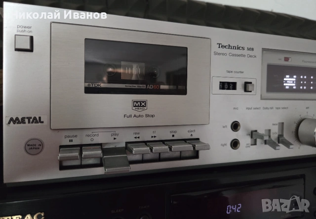 Дек Technics RS-M8 + Видео, снимка 7 - Декове - 54624824