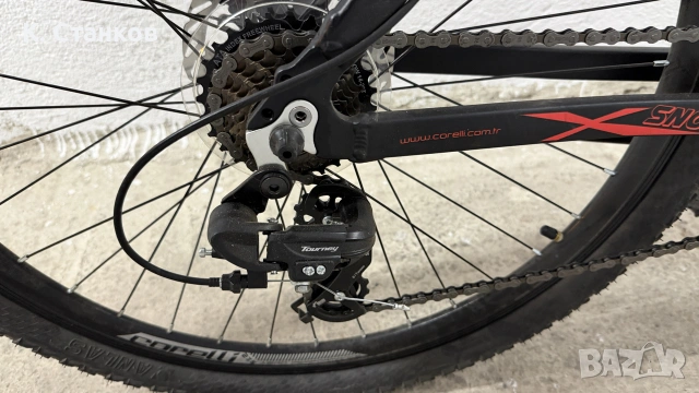 Планински Велосипед Corelli Snoop 5.1 27.5” MTB – алуминиева рамка, Shimano, дискови спирачки, снимка 14 - Велосипеди - 55229521