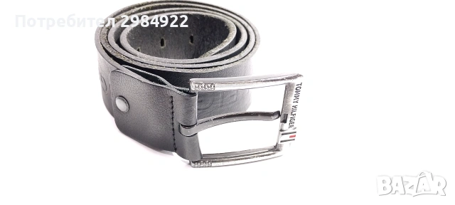 Кожен колан TOMMY HILFIGER Естествена кожа оригинал, снимка 2 - Колани - 55157773