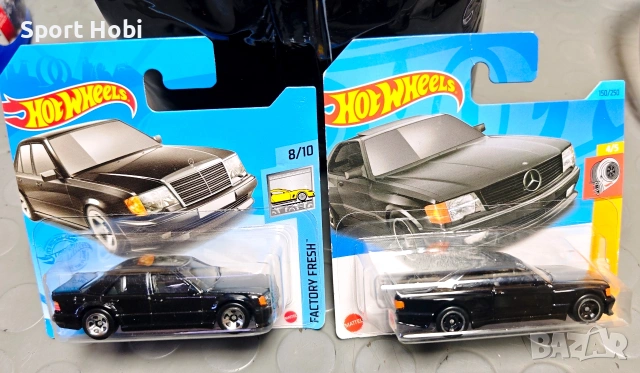 Hot Wheels Mercedes E190 \ 560 SEC