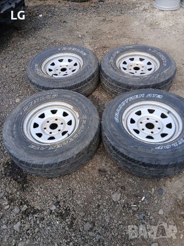 джанти и гуми mitsubishi pajero 16-ки, снимка 2 - Гуми и джанти - 55249222