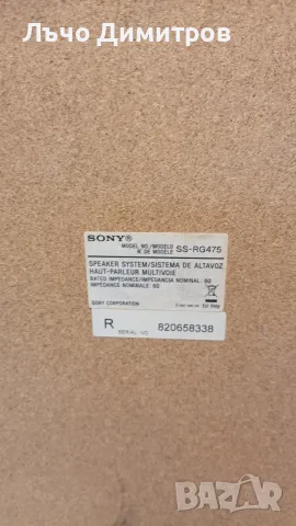 SONY SS - RG475, снимка 8 - Тонколони - 55589819