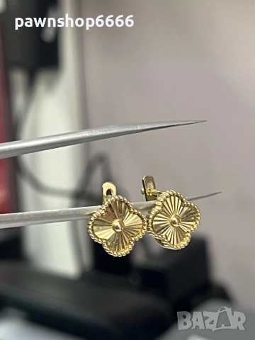 Златни обеци 14 карата 3,29 грама 