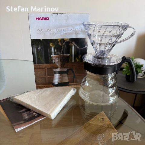 HARIO Japan V60 Японска Кана За Филтър Кафе