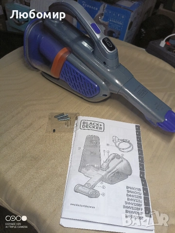 Ръчна прахосмукачка Black & Decker Dustbuster BHHV520BFP,, снимка 2 - Прахосмукачки - 54881813