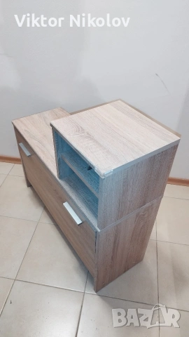 Етажерка портманто за антре с поставка за обувки и огледало., снимка 4 - Портманта - 54150167