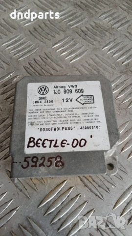 Airbag модул VW Beetle 2000 1J0909609 5WK42800