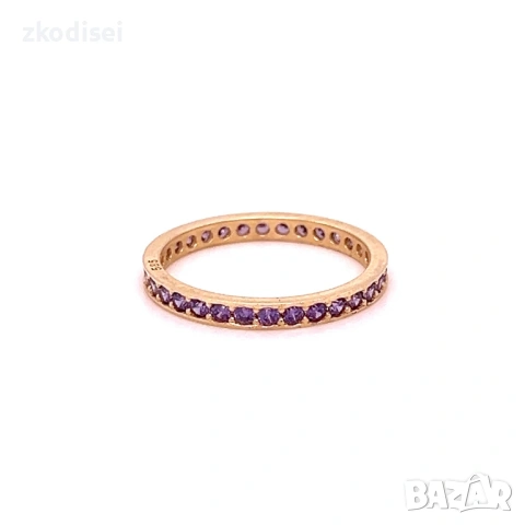 Златен дамски пръстен 1,27гр. 14кр. проба:585 размер:50 модел:38832-5