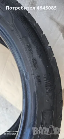Продавам летни гуми Goodyear Excellence 255/40 R18 RunFlat, снимка 2 - Гуми и джанти - 55653861
