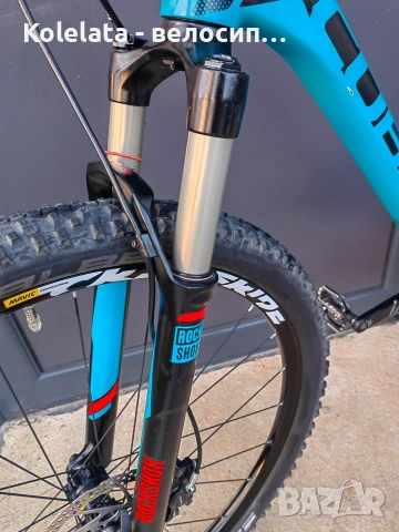 29", CUBE, карбонов, XL, Rockshox, Deore XT, планински велосипед, снимка 6 - Велосипеди - 55253763