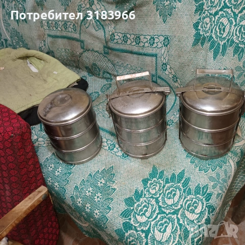 канчета за храна от хром никел, снимка 3 - Кутии за храна - 54715353