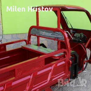 ЕЛЕКТРИЧЕСКА СЕЛСКОСТОПАНСКА ТРИКОЛКА С ПОКРИВ 2000W, снимка 6 - Мотоциклети и мототехника - 55694104
