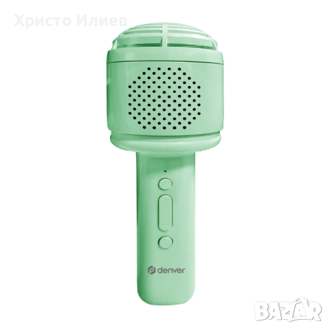 Караоке Микрофон Bluetooth Безжичен Зелен Розов, снимка 4 - Микрофони - 54867824