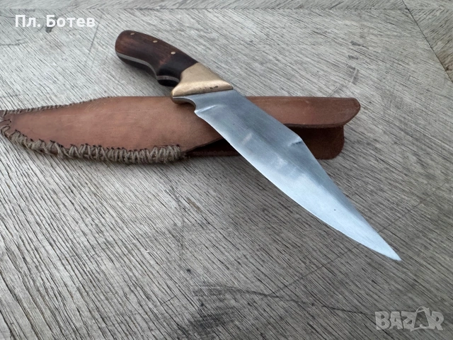Български нож. Иван Радев. Костенец, снимка 6 - Ножове - 55238909