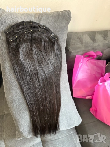 Естествена индийска коса , снимка 2 - Аксесоари за коса - 53985644