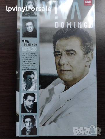  Placido Domingo ‎– V!va Domingo 4 × CD, Compilation, Long Digi Book