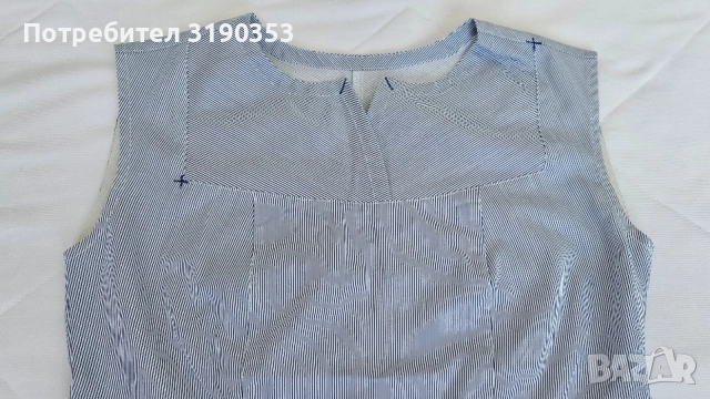 Дамска блуза райе, снимка 2 - Потници - 55472228