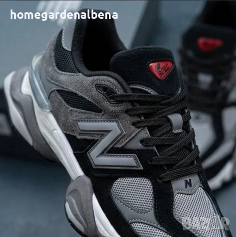 Маратонки New Balance 9060 Black/Castlerock – Мъжки Спортни Обувки, снимка 3 - Маратонки - 54694490