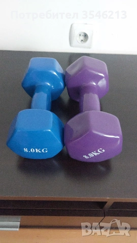 Комплект гири 2х8 кг