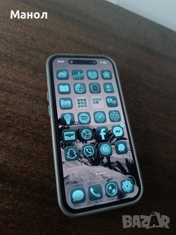 iPhone 15 pro 128gb Blue Titanium перфектен