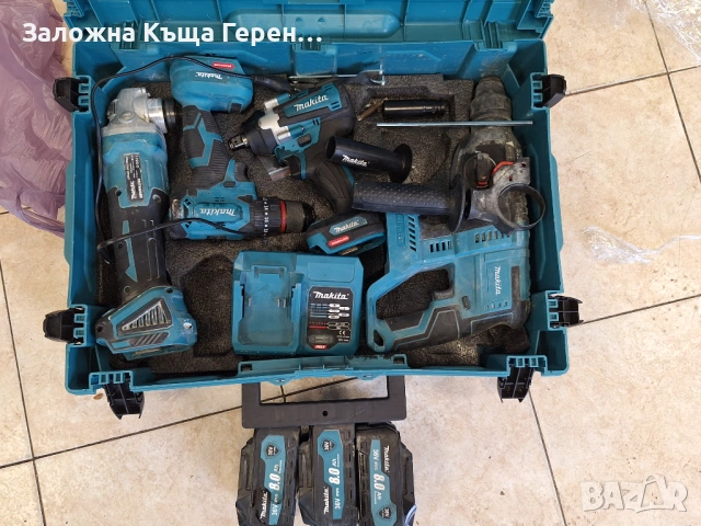 Комплект инструменти Makita , снимка 2 - Куфари с инструменти - 54643613