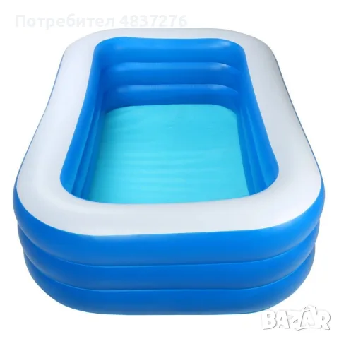 Средно голям басейн 150x100x56, снимка 4 - Басейни и аксесоари - 55541901