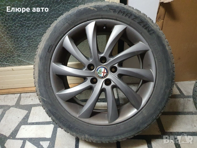 Джанти Алфа 5х110х7,5J17 ET42, снимка 4 - Гуми и джанти - 55065969