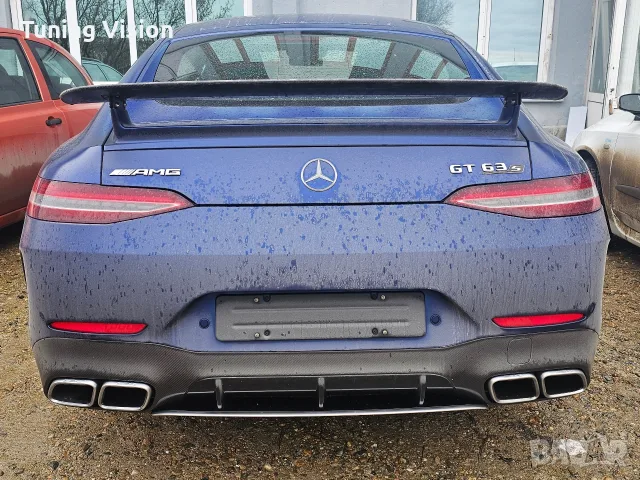 Оригинален X290 GT63 дифузьор Карбон с накрайници W290 AMG GT 4 DOOR , снимка 4 - Части - 55632302