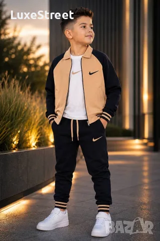 Nike 🫟Детски Екип + Блузка 🫟Лого Бродирано 🫟, снимка 2 - Детски анцузи и суичери - 55531727