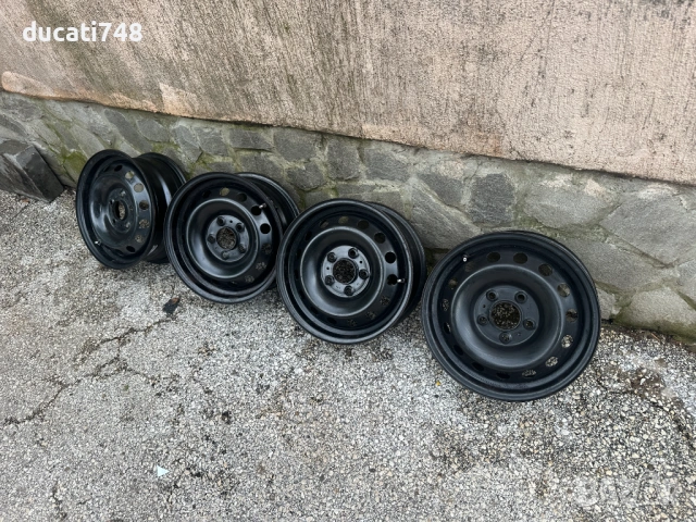 4бр. железни джанти 15" 5х114.3 - Hyundai i30, Kia Ceed с датчици, снимка 3 - Гуми и джанти - 54655532