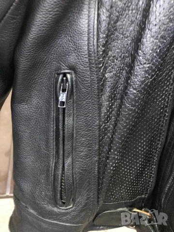 Кожено яке за мотор, снимка 7 - Якета - 54368948