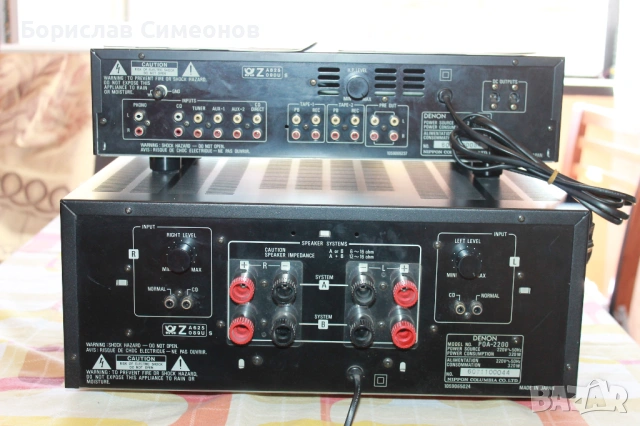 Denon POA-2200  PRA-1100, снимка 11 - Ресийвъри, усилватели, смесителни пултове - 54313799