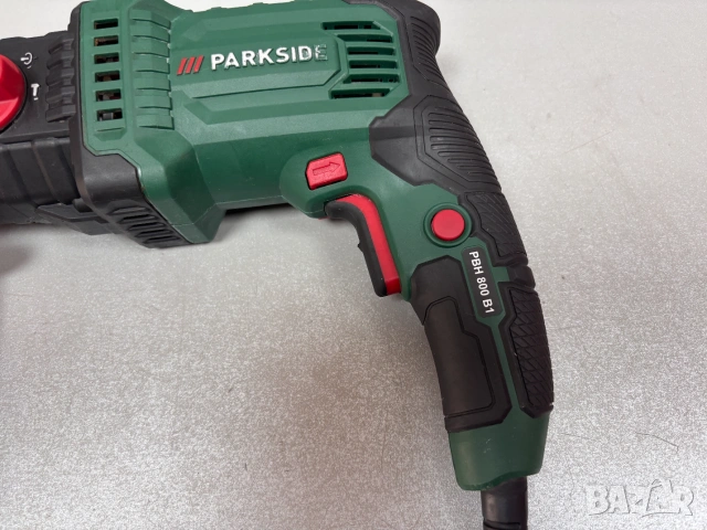 Перфоратор Parkside PBH 800 B1 GERMANY, снимка 7 - Перфоратори - 54994312