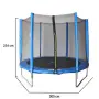 Батут с външна мрежа Jump 10ft - безопасно забавление и тренировка, снимка 6