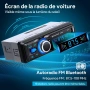 N2215 Bluetooth 5.0 1 Din автомобилно радио, 9-12V, AM/FM, 2 USB, AUX/SD/TF/MP3, 4-канален , снимка 4