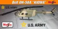 Bell OH-58A KIOWA Military Helicopter Maisto, снимка 1