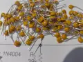 0.1uF/100V (цена за 100броя) многослойни, безиндуктивни , миниатюрни кондензатори , снимка 1