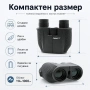 Мощен монокъл COMET 10-30x50 HD ZOOM бинокъл за лов птици природа с тирпод и стойка за телефон, снимка 5