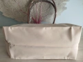 НОВА Longchamp Le Pliage – с етикети, млечно бежова, М, дълги дръжки, снимка 9