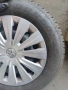 Зимни гуми комплект с метални джанти и тасове VW golf 7, снимка 10