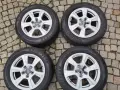 4бр ОРИГИНАЛНИ НЕМСКИ ЛЕТИ Audi джанти 5Х112, 16" с гуми GOODYEAR EFFICIENT GRIP 225/55/16, снимка 2