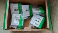 Продавам 5бр компютърна розетка двойна RJ45 Schneider бяла, снимка 1