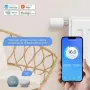 TRV16 WiFi смарт термостатична глава за радиатор, Tuya Smart, Alexa, Google Home, снимка 5