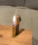 Запалка Zippo Contempo употребявана черно-златна от 80-те, снимка 7