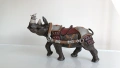 Schleich, vintage, екшън фигури , модел боен слон и боен носорог , снимка 9