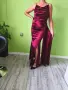 Официална рокля бордо , снимка 2