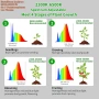 chiphy 60 W 216 см лампа за растения, пълноспектърна светлина за стайни растения, таймер 4/8/12 часа, снимка 4