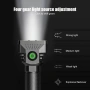 Акумулаторен фенер с USB зареждане, черен, 4 режима_1236591, снимка 3