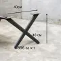 Метални крака за маси пейки барплот бюро, снимка 16